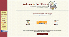Desktop Screenshot of doris.pfeiffer.edu