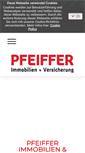 Mobile Screenshot of pfeiffer.im